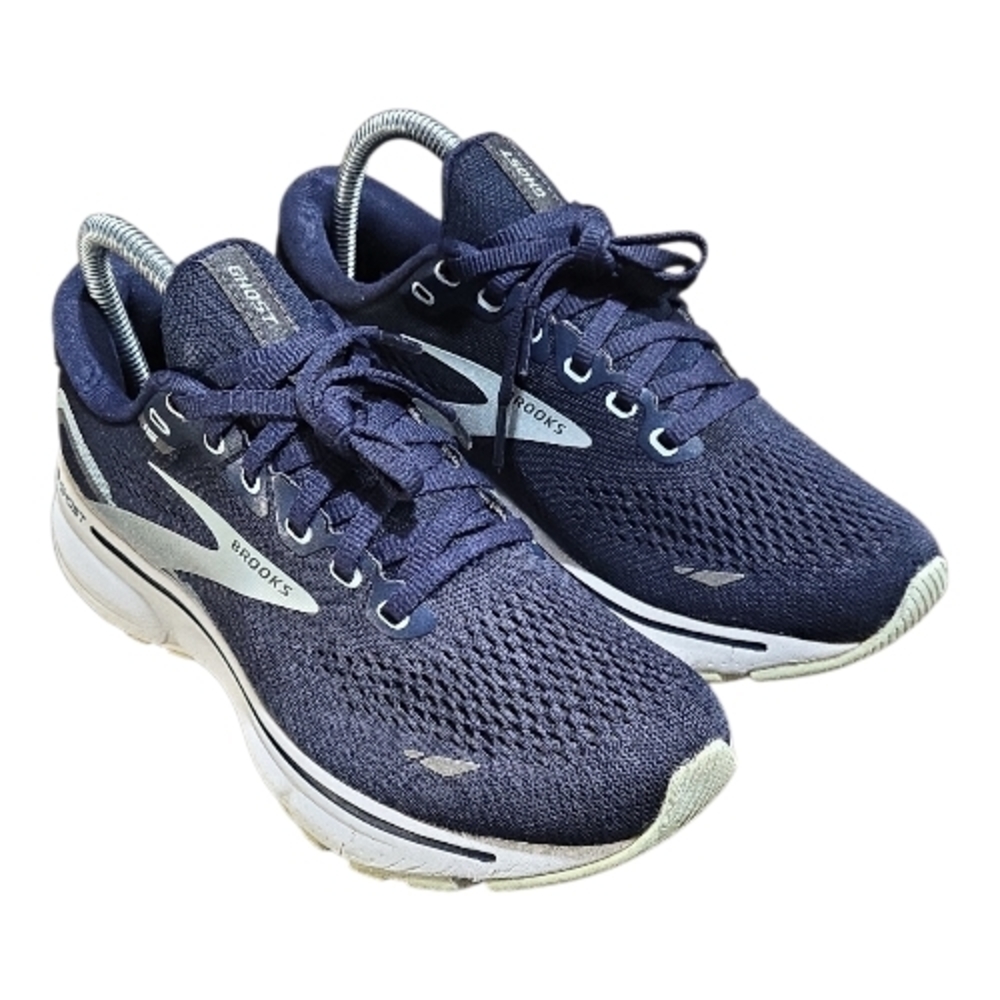 Brooks Ghost 15 Running Shoes - Women's Size 8 Blue